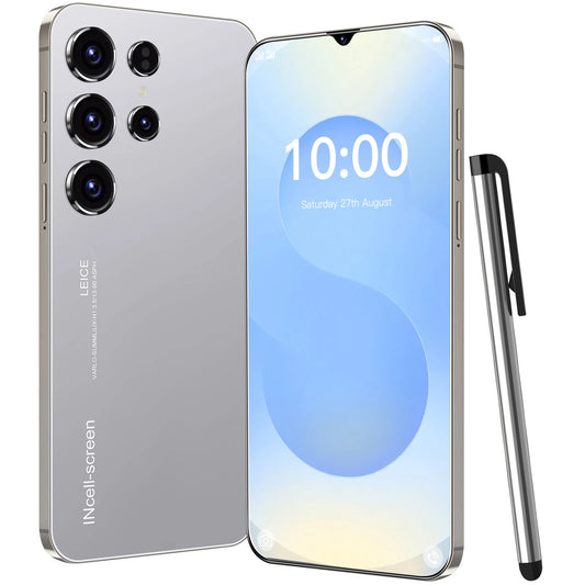 Smartphone S25 Ultra 6,8 Pouces — Écran AMOLED 120Hz, 5G, 16Go RAM, 1To Storage, Double SIM, Charge Rapide 65W