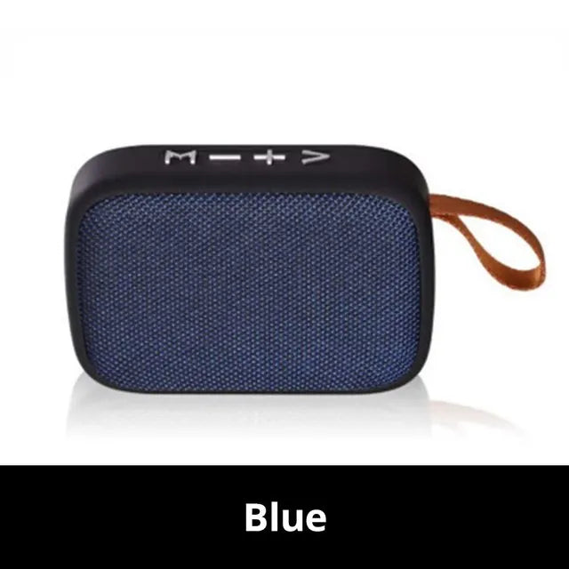 Enceinte Portable Bluetooth 5.0 — Son 3D Stereo, Mini & Puissante, Tissu Oxford Extérieur