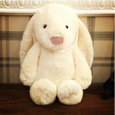Jouets en peluche personnalisés 40 cm lapin brodé en peluche longue oreille lapin kidsName personnalisé en peluche lapin animaux poupées cadeau d'anniversaire