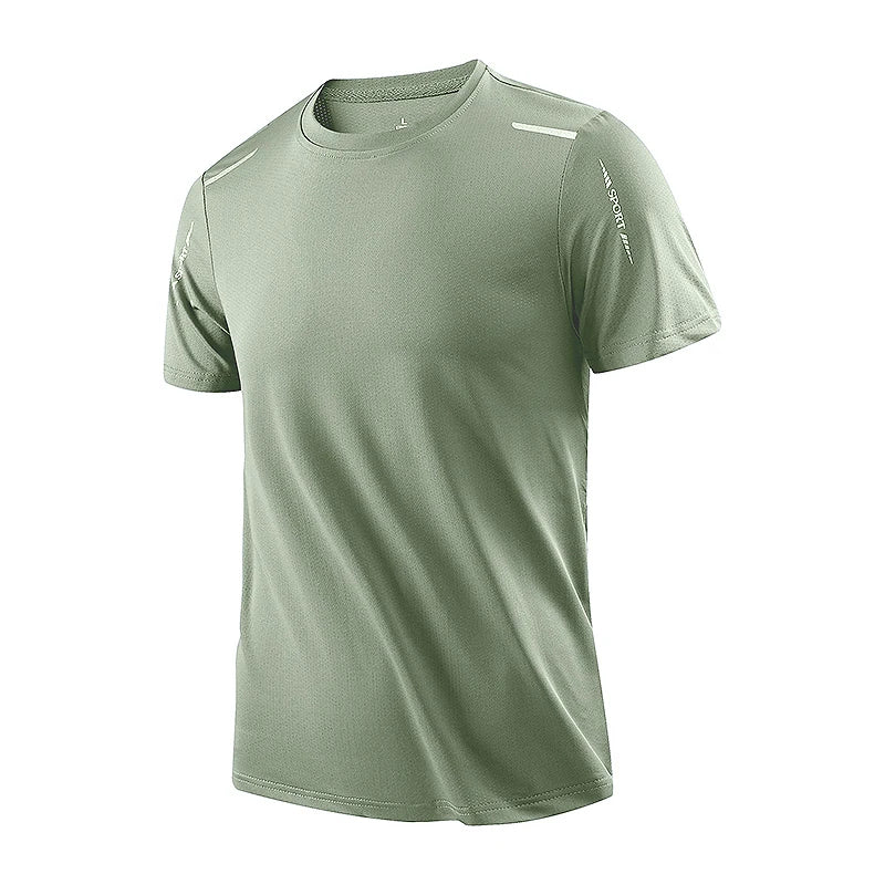 T-shirt Running Homme CHRLCK — Séchage Rapide, Respirant, Sport Outdoor Randonnée