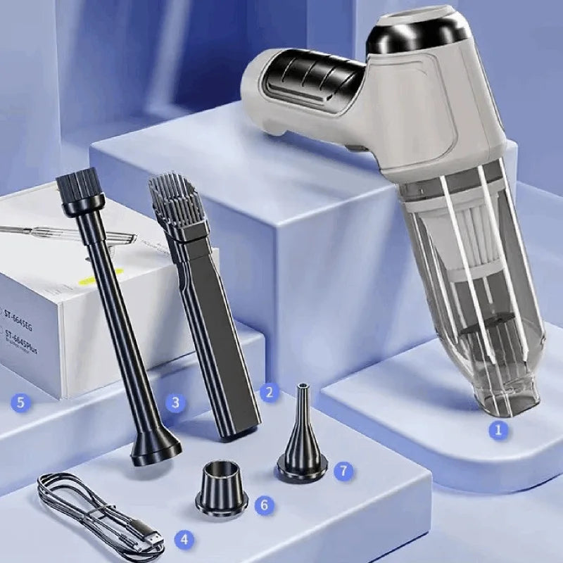 Aspirateur Sans Fil 12KPa — Aspirez Partout, Sans Fil, Sans Fatigue