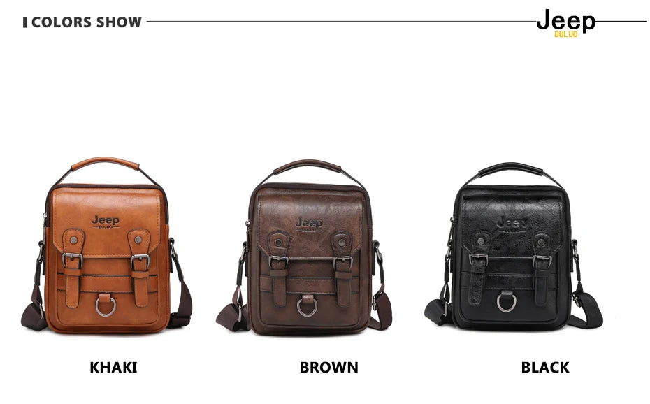 Sac à Dos Business JEEP BULUO — 15,6'', Port USB Charging, Compartiment Isolée, Tactique