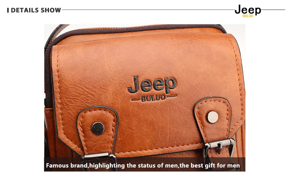Sac à Dos Business JEEP BULUO — 15,6'', Port USB Charging, Compartiment Isolée, Tactique