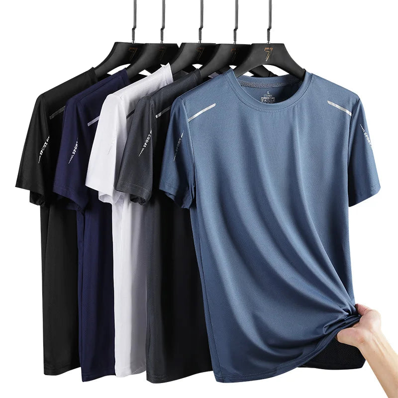 T-shirt Running Homme CHRLCK — Séchage Rapide, Respirant, Sport Outdoor Randonnée