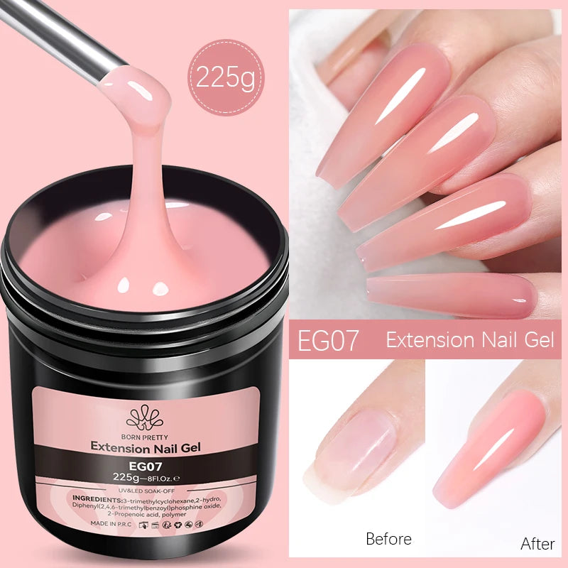 Vernis Semi-Permanent BORN PRETTY — Volume Ultra-Haut, Brillance Salon, Tenue 21 Jours, 12ml