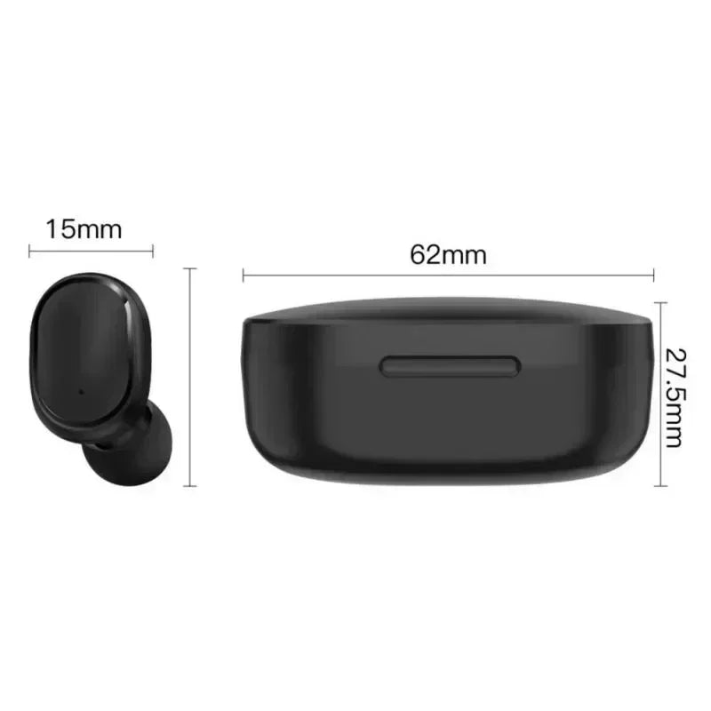 Ecouteurs Bluetooth True Wireless E6S — Reduction de Bruit, Double Appairage, Autonomie 24h