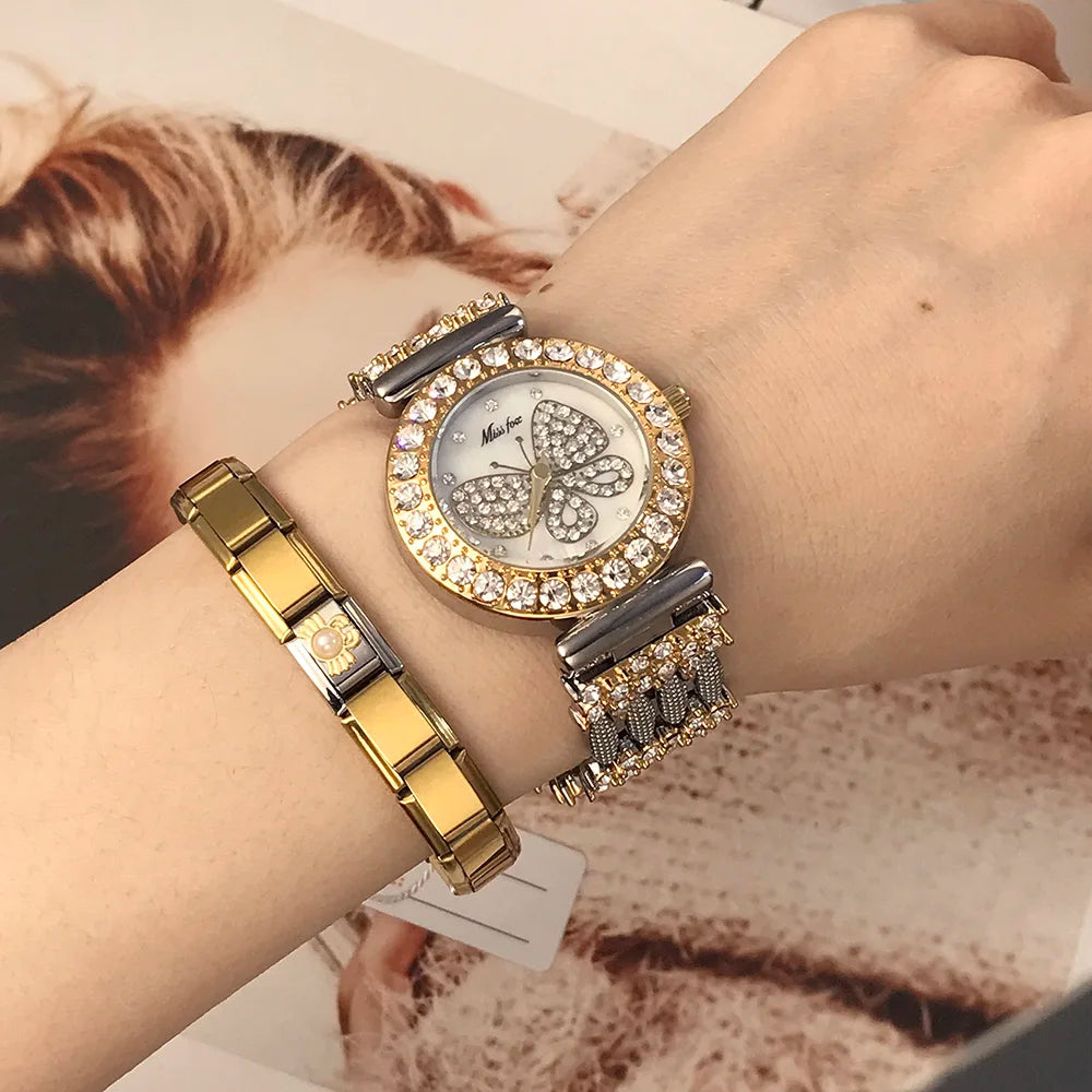 Bracelet Charme Poumons Acier Inox — Style DIY, 9mm, Mode 2025, Personnalisable