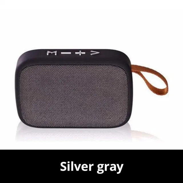 Enceinte Portable Bluetooth 5.0 — Son 3D Stereo, Mini & Puissante, Tissu Oxford Extérieur