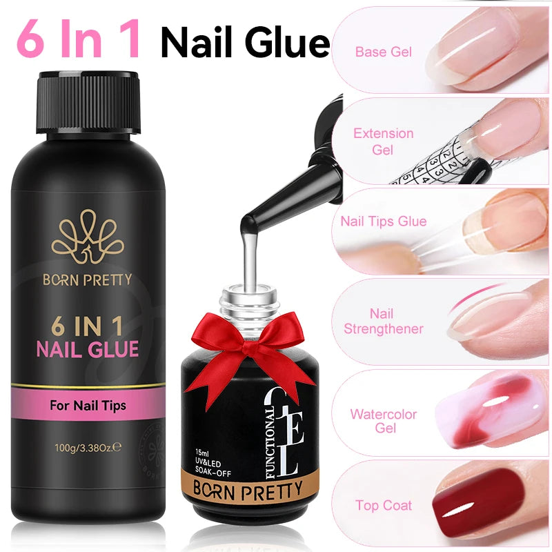 Vernis Semi-Permanent BORN PRETTY — Volume Ultra-Haut, Brillance Salon, Tenue 21 Jours, 12ml