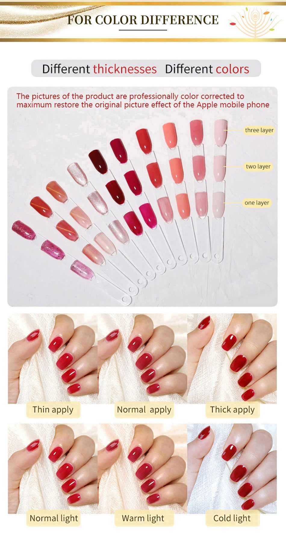 Vernis Semi-Permanent BORN PRETTY — Volume Ultra-Haut, Brillance Salon, Tenue 21 Jours, 12ml