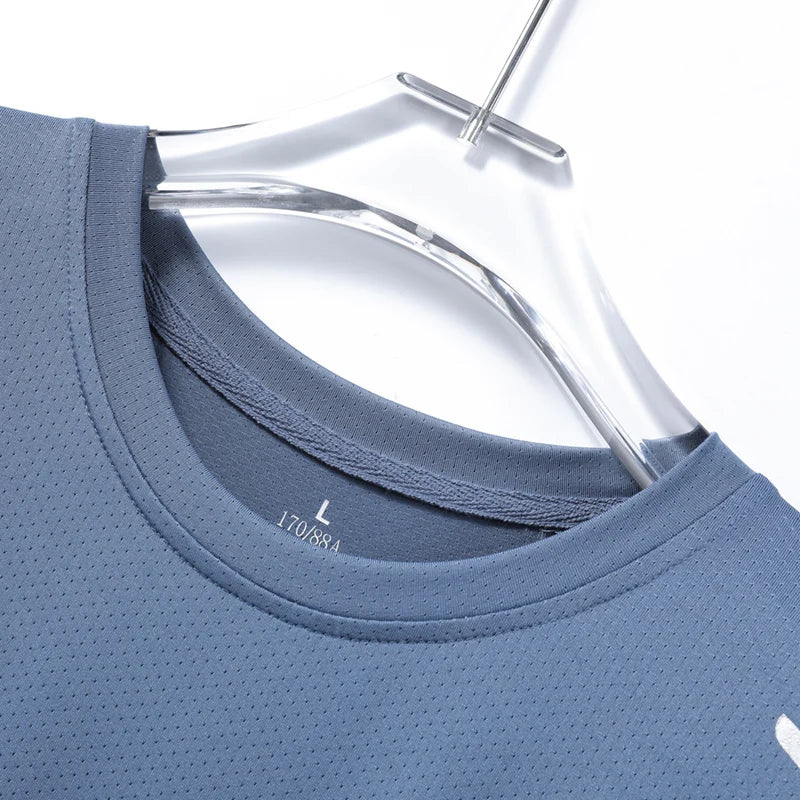 T-shirt Running Homme CHRLCK — Séchage Rapide, Respirant, Sport Outdoor Randonnée
