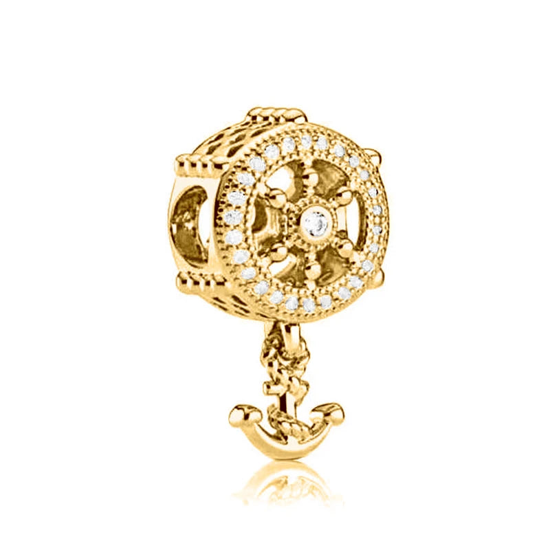 Nœud Argent & Or 925 — Pendentif Vélo en Perles de Rose, Bracelet Artisanal Romantique