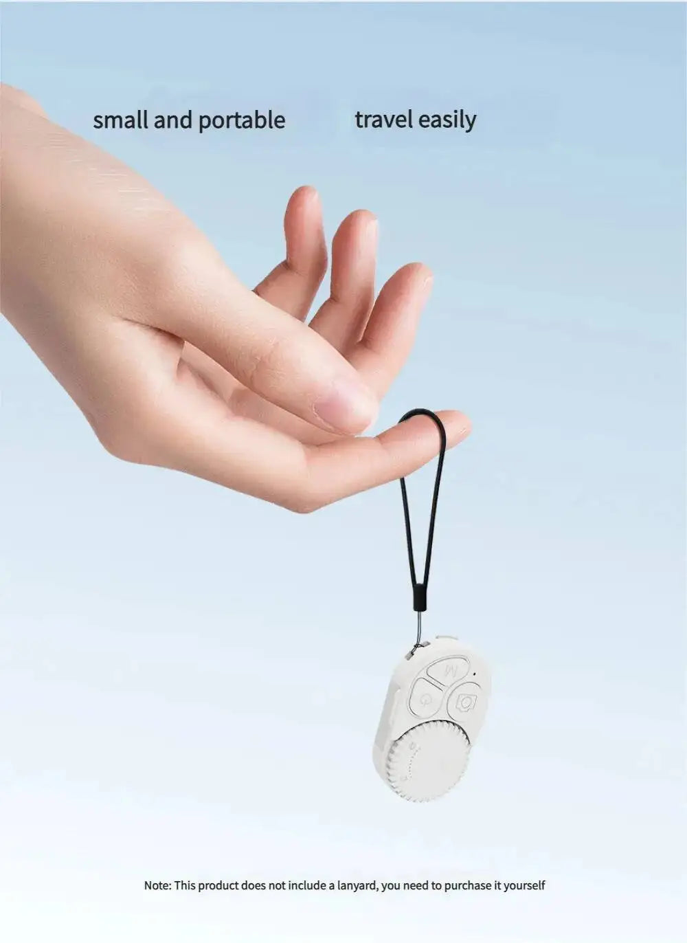 Déclencheur Bluetooth Selfie — Télécommande Photo Sans Fil, Compatible TikTok