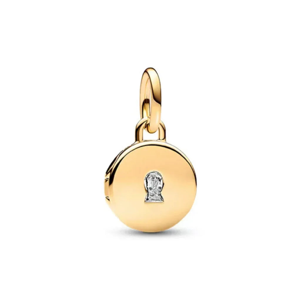 Nœud Argent & Or 925 — Pendentif Vélo en Perles de Rose, Bracelet Artisanal Romantique