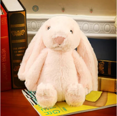 Jouets en peluche personnalisés 40 cm lapin brodé en peluche longue oreille lapin kidsName personnalisé en peluche lapin animaux poupées cadeau d'anniversaire