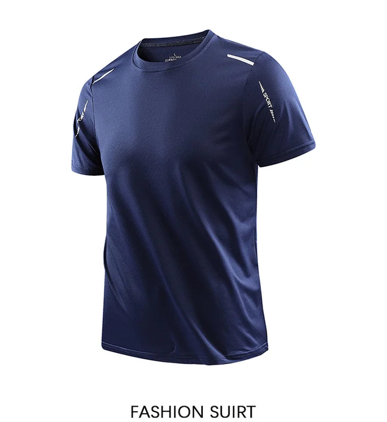 T-shirt Running Homme CHRLCK — Séchage Rapide, Respirant, Sport Outdoor Randonnée