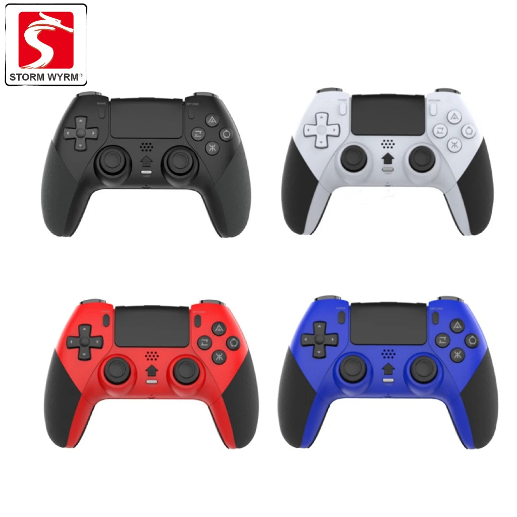 Manette Sans Fil PS4 — Double Vibration, Détection Mouvement, Multiplateforme