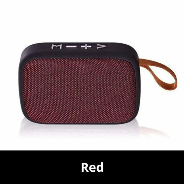 Enceinte Portable Bluetooth 5.0 — Son 3D Stereo, Mini & Puissante, Tissu Oxford Extérieur