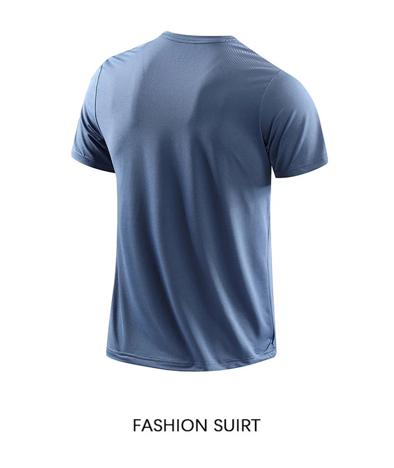 T-shirt Running Homme CHRLCK — Séchage Rapide, Respirant, Sport Outdoor Randonnée