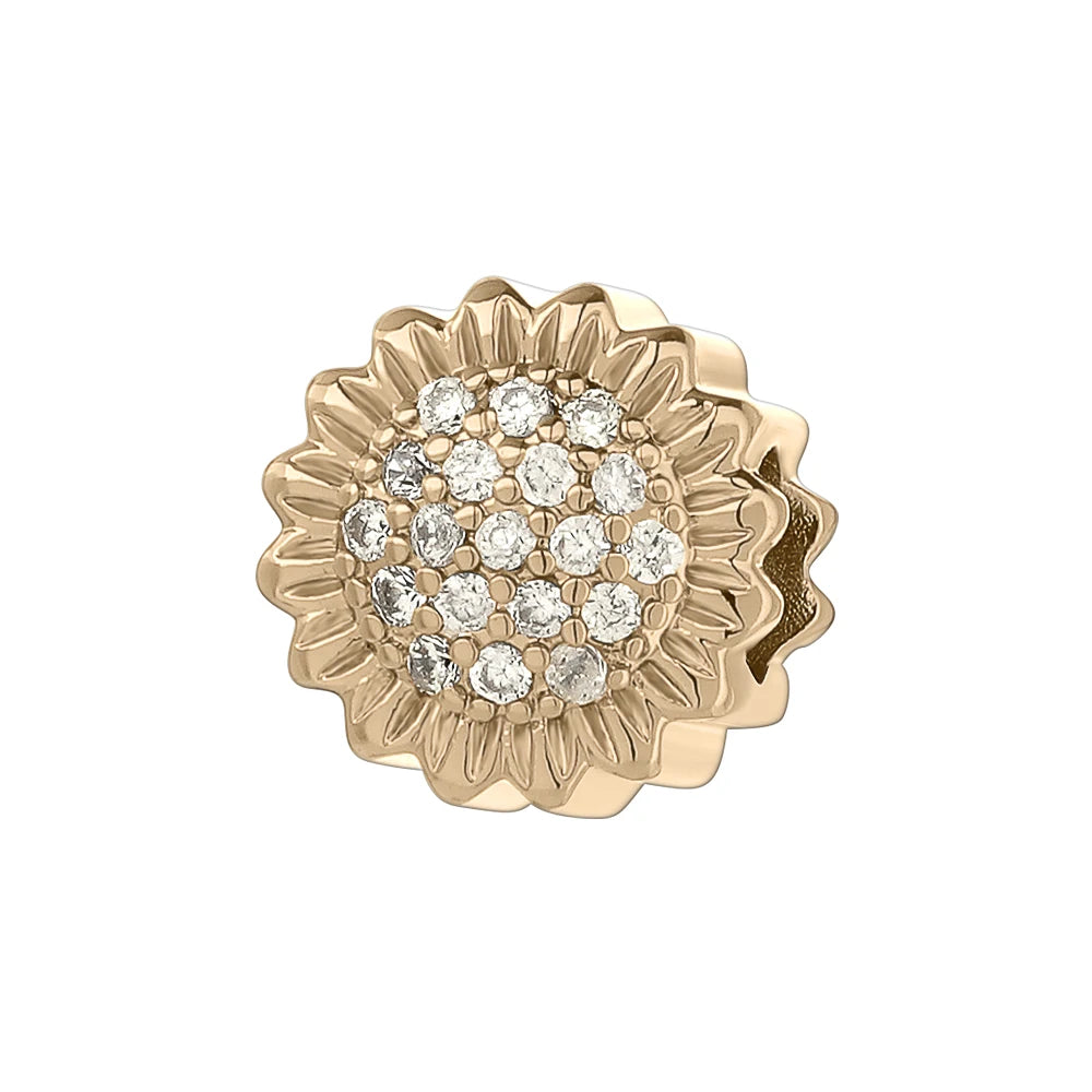 Nœud Argent & Or 925 — Pendentif Vélo en Perles de Rose, Bracelet Artisanal Romantique