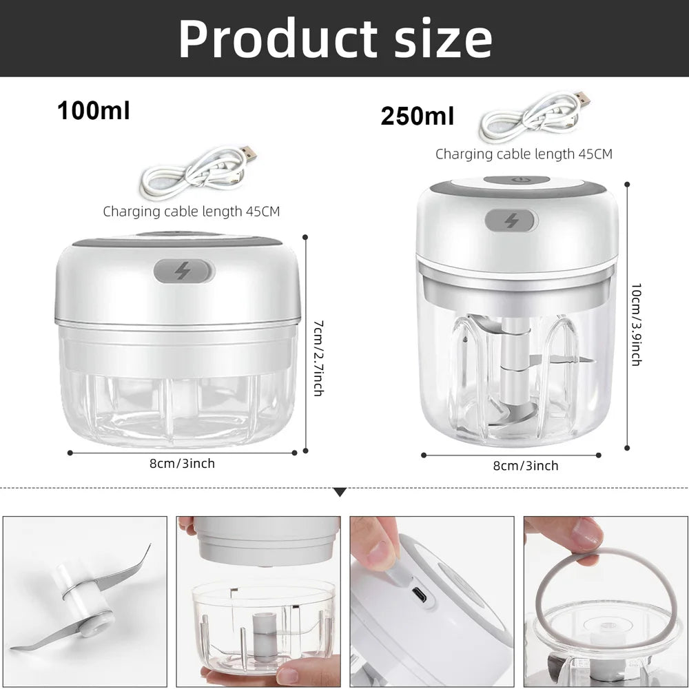 Râpe Légumes 5-en-1 Acier Inox — Tranche, Râpe, Coupe, Épluche, Hache