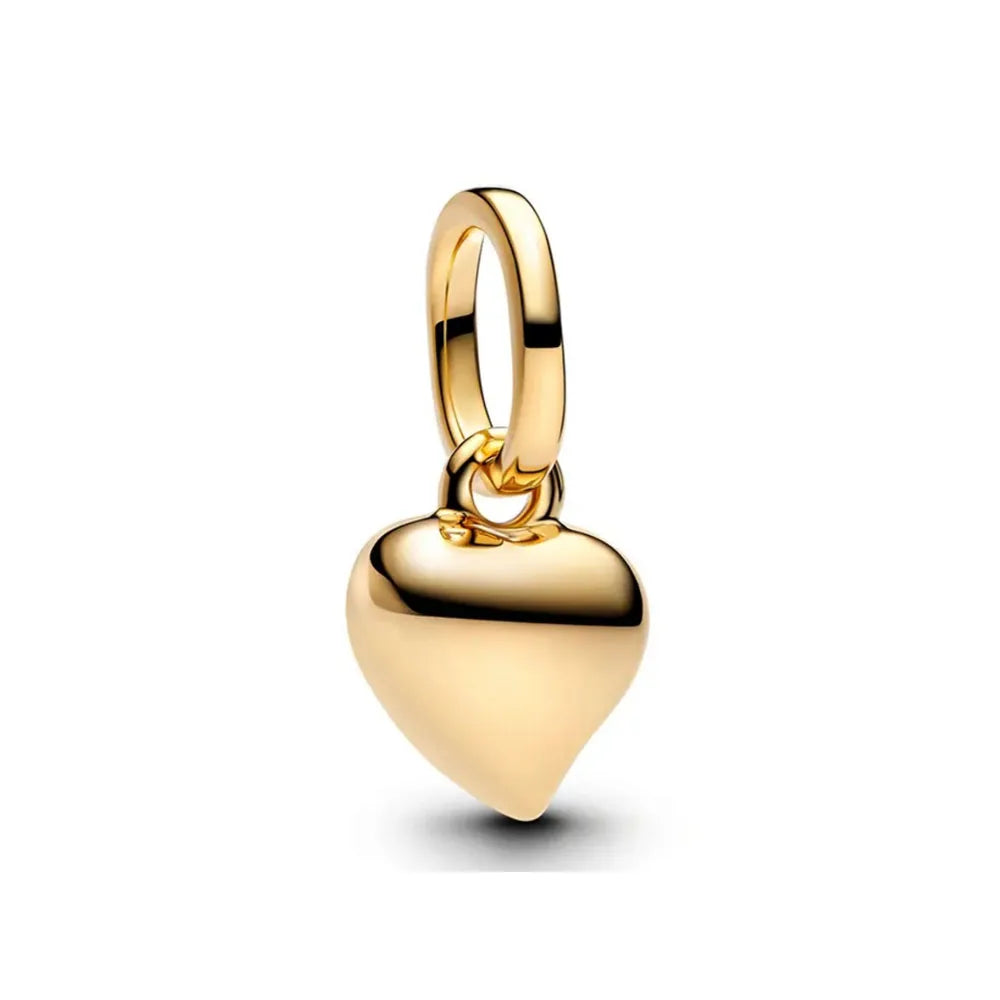 Nœud Argent & Or 925 — Pendentif Vélo en Perles de Rose, Bracelet Artisanal Romantique