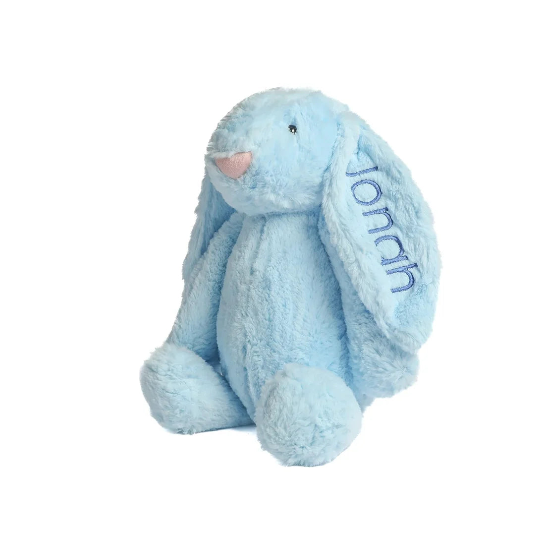 Jouets en peluche personnalisés 40 cm lapin brodé en peluche longue oreille lapin kidsName personnalisé en peluche lapin animaux poupées cadeau d'anniversaire