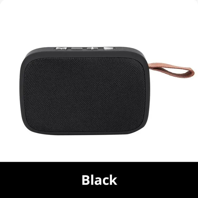 Enceinte Portable Bluetooth 5.0 — Son 3D Stereo, Mini & Puissante, Tissu Oxford Extérieur