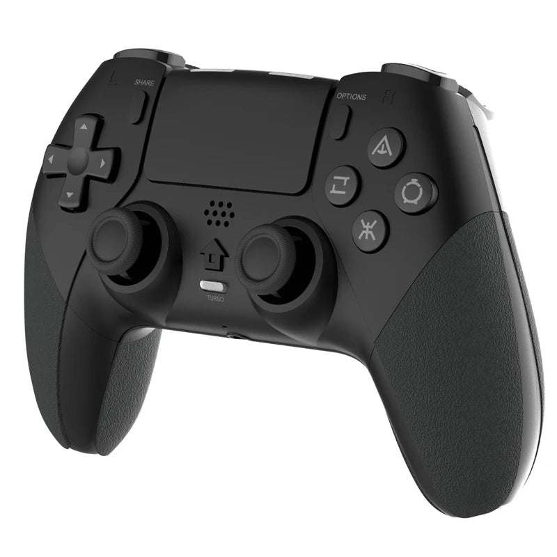 Manette Sans Fil PS4 — Double Vibration, Détection Mouvement, Multiplateforme