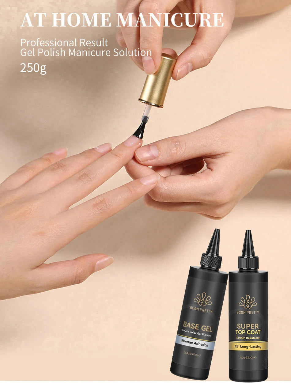Vernis Semi-Permanent BORN PRETTY — Volume Ultra-Haut, Brillance Salon, Tenue 21 Jours, 12ml