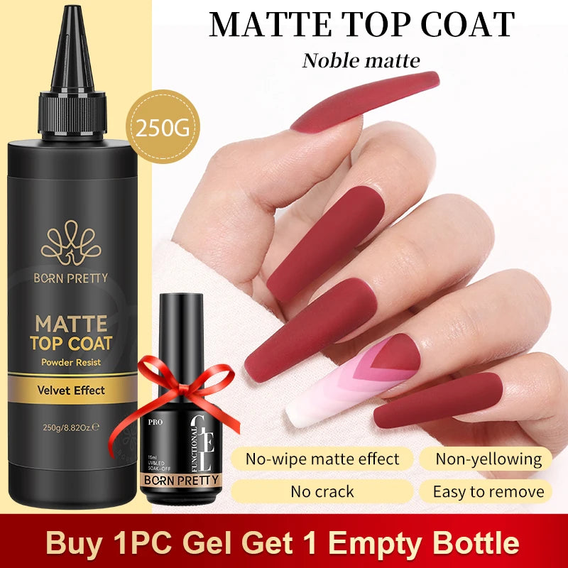 Vernis Semi-Permanent BORN PRETTY — Volume Ultra-Haut, Brillance Salon, Tenue 21 Jours, 12ml