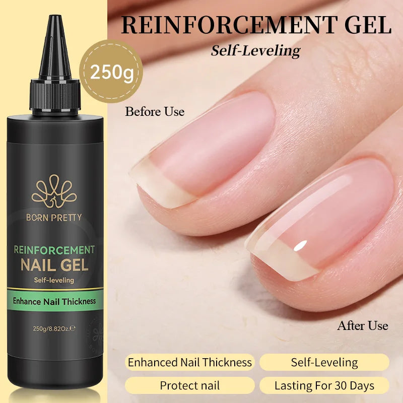 Vernis Semi-Permanent BORN PRETTY — Volume Ultra-Haut, Brillance Salon, Tenue 21 Jours, 12ml
