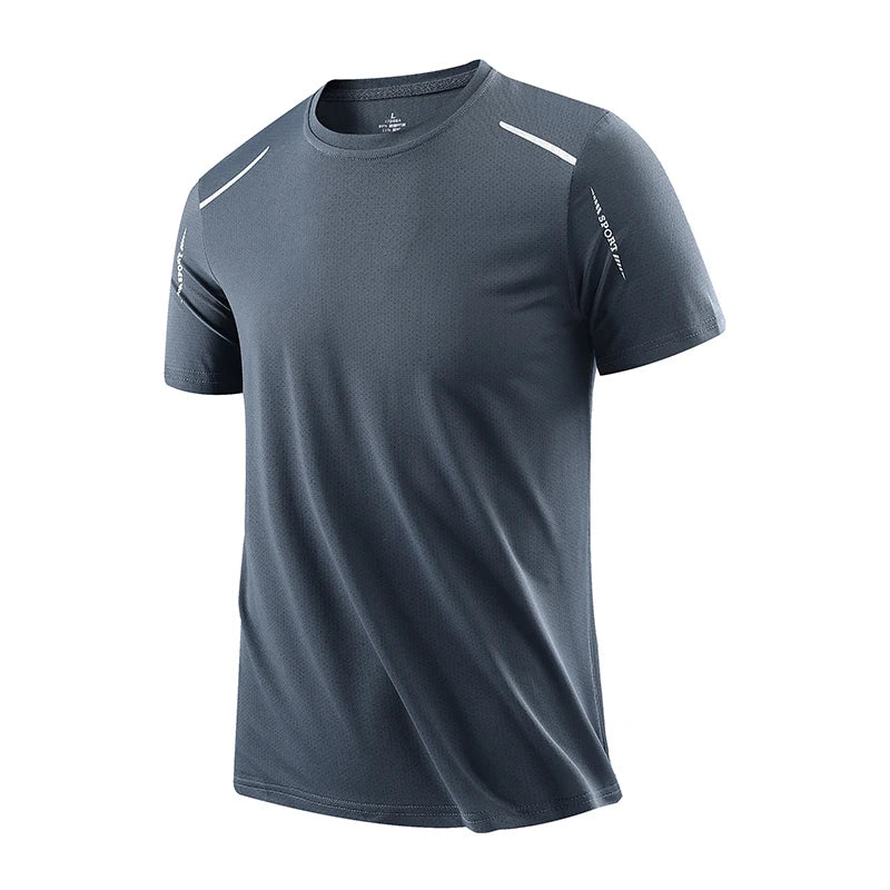 T-shirt Running Homme CHRLCK — Séchage Rapide, Respirant, Sport Outdoor Randonnée