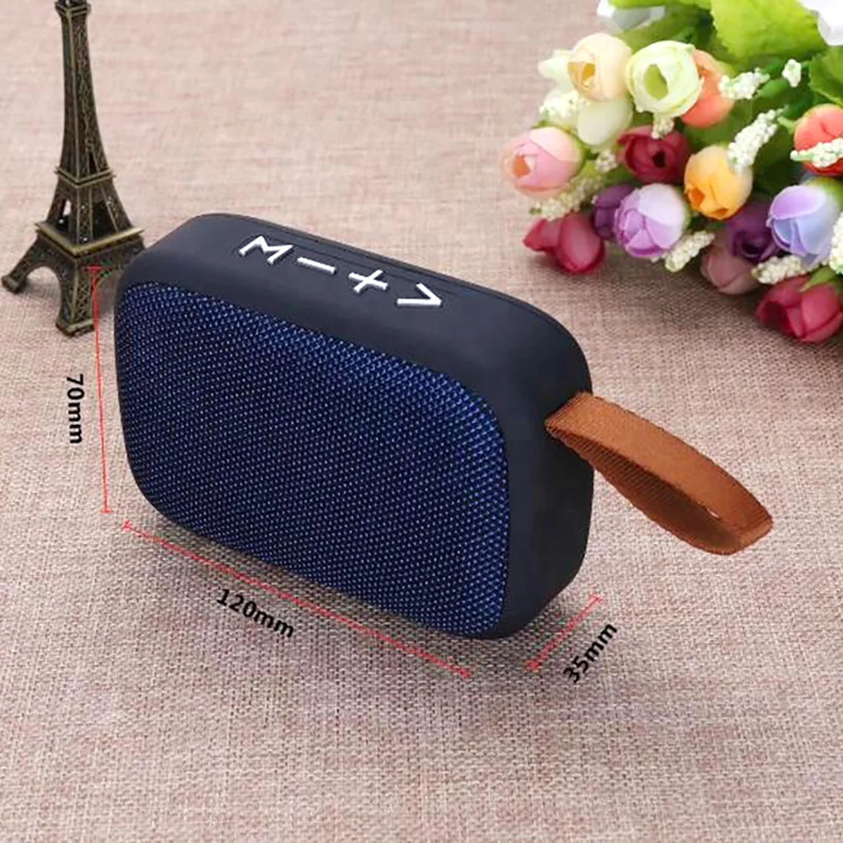 Enceinte Portable Bluetooth 5.0 — Son 3D Stereo, Mini & Puissante, Tissu Oxford Extérieur