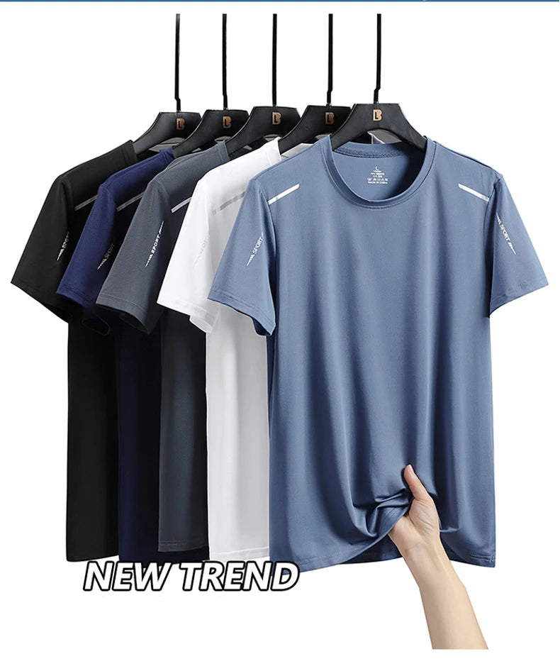 T-shirt Running Homme CHRLCK — Séchage Rapide, Respirant, Sport Outdoor Randonnée