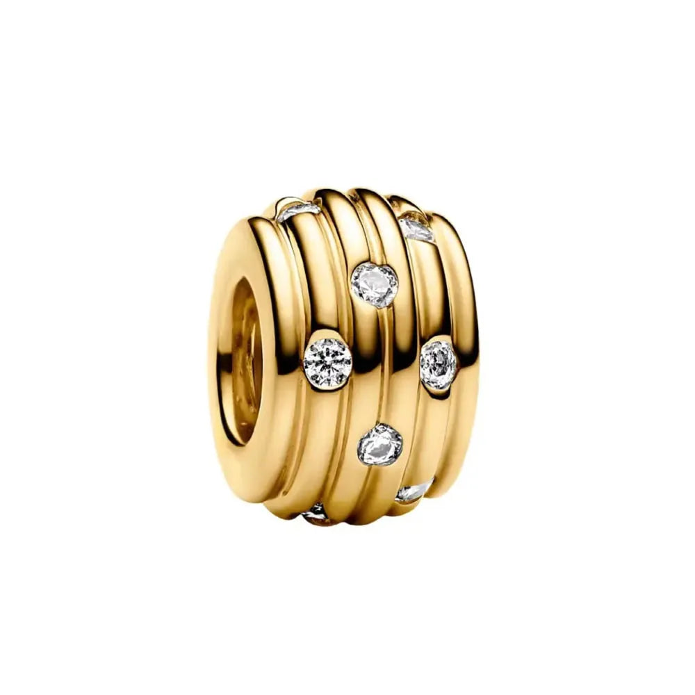 Nœud Argent & Or 925 — Pendentif Vélo en Perles de Rose, Bracelet Artisanal Romantique