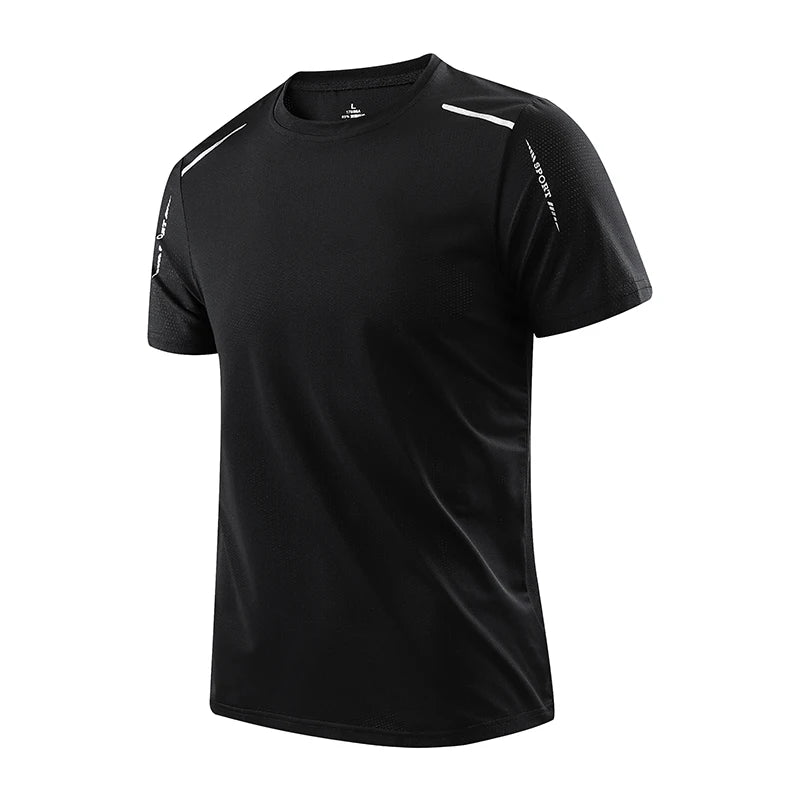 T-shirt Running Homme CHRLCK — Séchage Rapide, Respirant, Sport Outdoor Randonnée